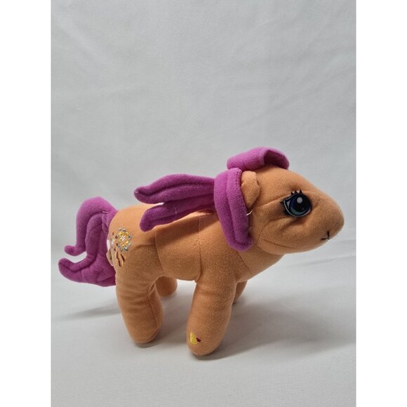 6" MY LITTLE PONY 2004 NANCO  Sparkleworks HASBRO STUFFED ANIMAL PLUSH PINK HAIR - Picture 2 of 11